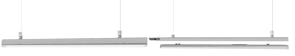 Splashproof Hanging Linear Light 16-68W Aluminium Material