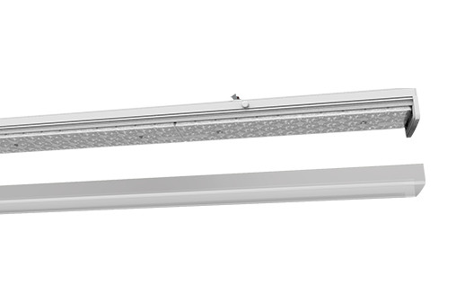 60W 72W LED Linear Ceiling Light 7 Wires RA90 RA80 White Housing